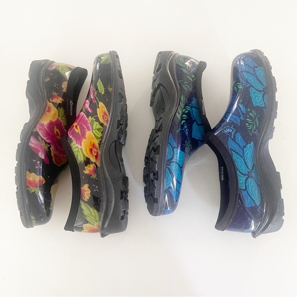 Two Pair Sloggers Waterproof Rain and Garden Shoes - Picture 2 of 5